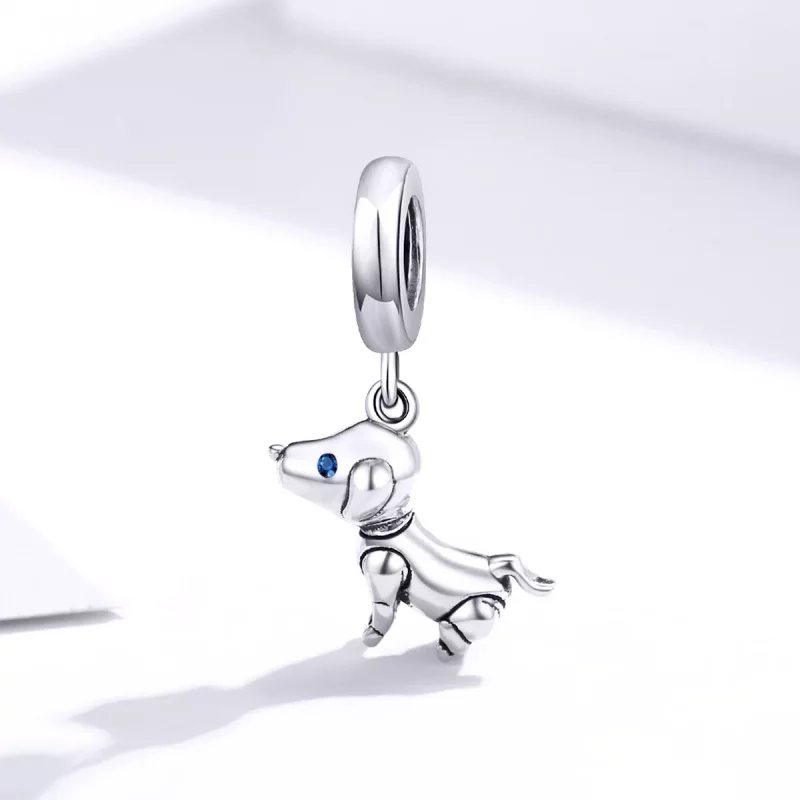 (afbeelding voor) Pandora Style Robothond Hangende Bedel - SCC1468 - Bekijken 2