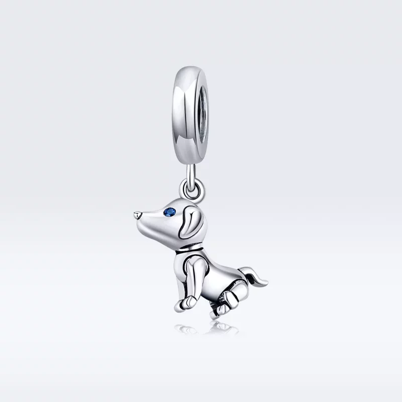 (afbeelding voor) Pandora Style Robothond Hangende Bedel - SCC1468 - Bekijken 5