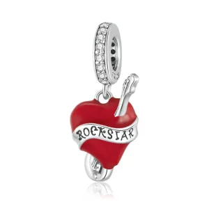 Pandora Style Rockster Hangende Bedel - SCC1627 (afbeelding voor) Pandora Style Rockster Hangende Bedel - SCC1627