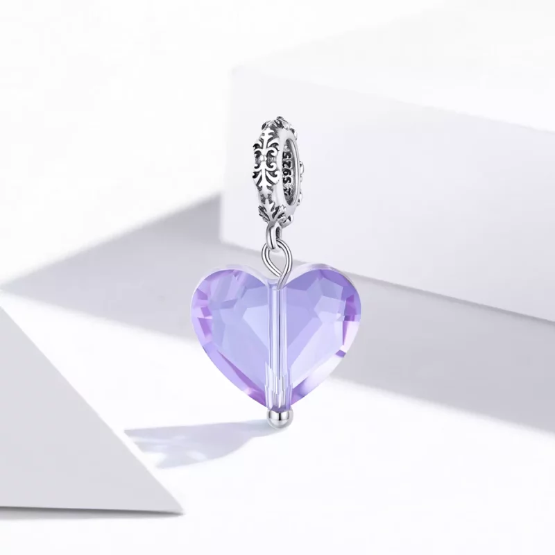 (afbeelding voor) Pandora Style Romatic Liefde Hangende Bedel - SCC1816 - Bekijken 2