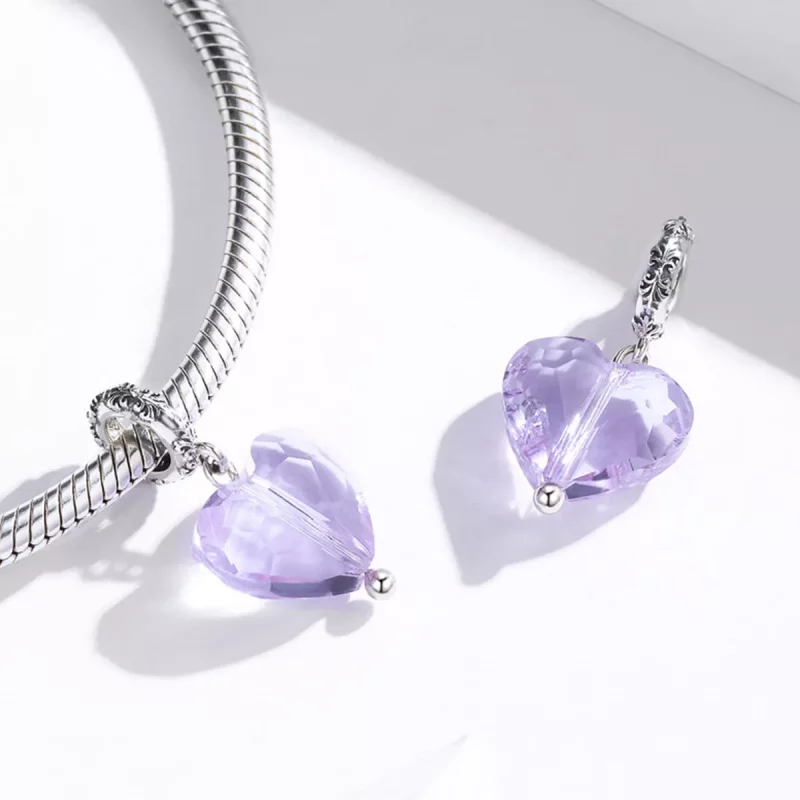 (afbeelding voor) Pandora Style Romatic Liefde Hangende Bedel - SCC1816 - Bekijken 4