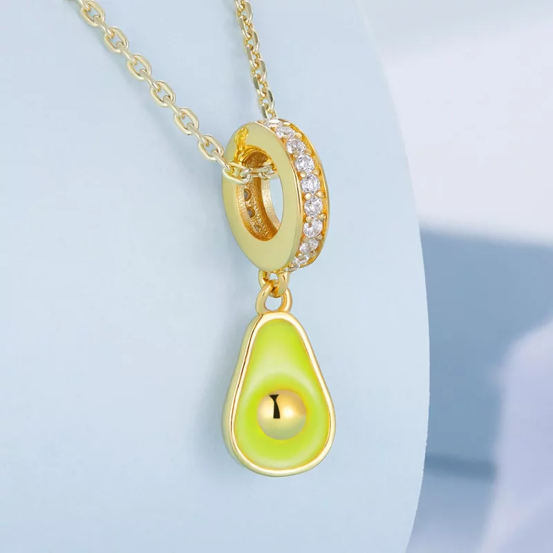 (afbeelding voor) Pandora Style Romige avocado Hangende Bedel - BSC679 - Bekijken 2