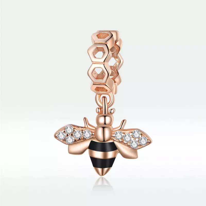 (afbeelding voor) Pandora Style Rose Kleine bij Hangende Bedel - BSC370 - Bekijken 5