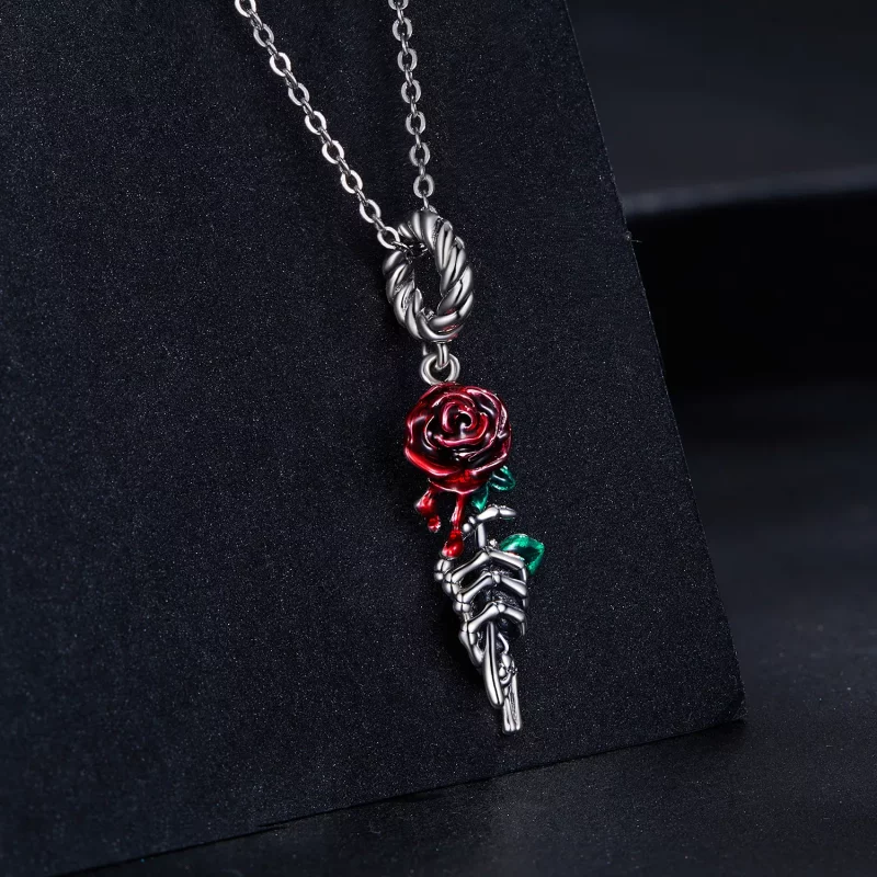 (afbeelding voor) Pandora Style Scarlet Roos Hangende Bedel - SCC2404 - Bekijken 2