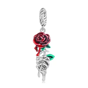 Pandora Style Scarlet Roos Hangende Bedel - SCC2404 (afbeelding voor) Pandora Style Scarlet Roos Hangende Bedel - SCC2404