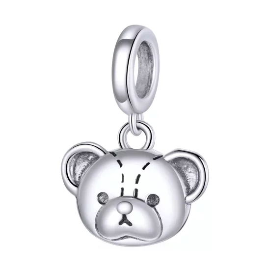 (afbeelding voor) Pandora Style Schattige Beer Hangende Bedel - SCX120-L