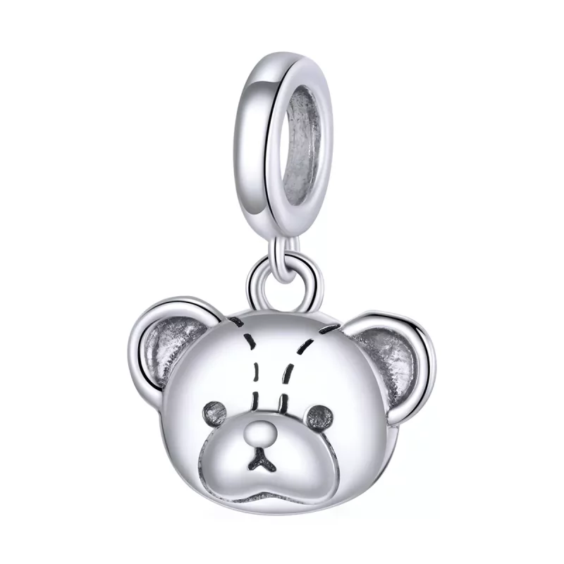 (afbeelding voor) Pandora Style Schattige Beer Hangende Bedel - SCX120-L