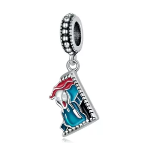 (afbeelding voor) Pandora Style Schreeuwende persoon Hangende Bedel - SCC2081