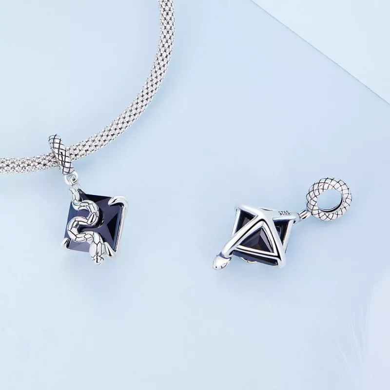 (afbeelding voor) Pandora Style Slang Hangende Bedel - BSC691 - Bekijken 4