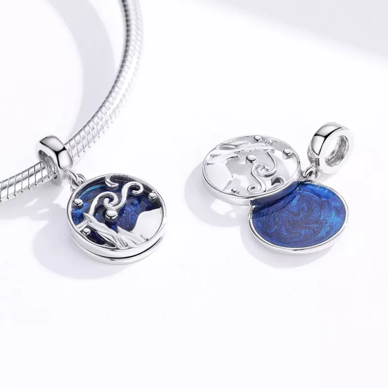 (afbeelding voor) Pandora Style Sterrenhemel Hangende Bedel - SCC1389 - Bekijken 3