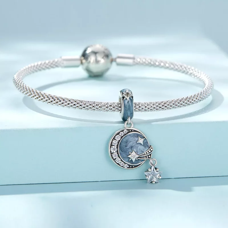 (afbeelding voor) Pandora Style Sterrenstelsel Hangende Bedel - SCC2369 - Bekijken 3
