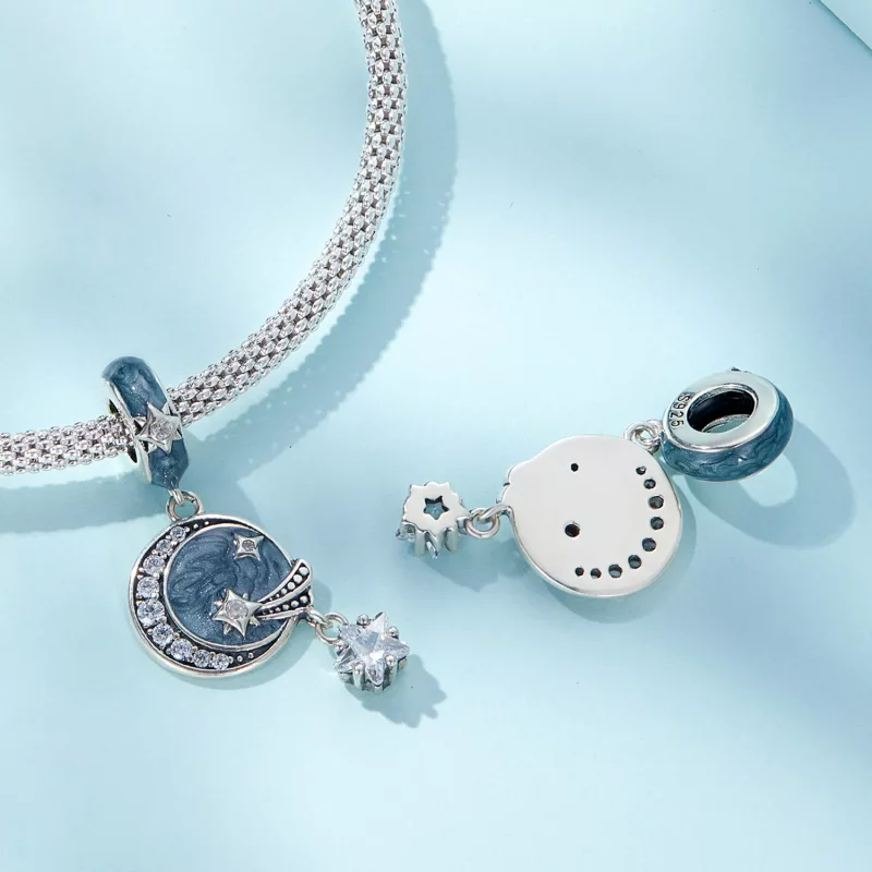 (afbeelding voor) Pandora Style Sterrenstelsel Hangende Bedel - SCC2369 - Bekijken 4