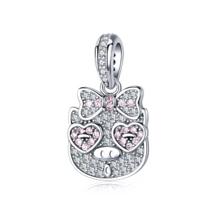 Pandora Style Suikervarken Hangende Bedel - BSC071 (afbeelding voor) Pandora Style Suikervarken Hangende Bedel - BSC071
