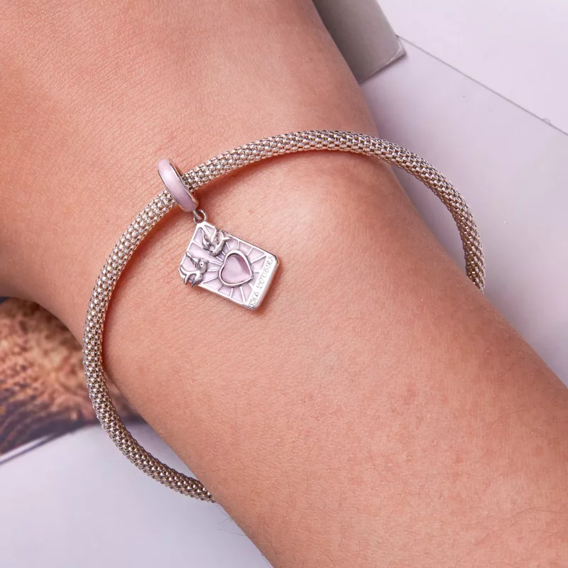 (afbeelding voor) Pandora Style Tarot - Geliefden Hangende Bedel - SCC2263 - Bekijken 6