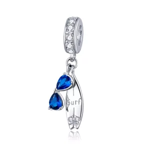Pandora Style Veel surfplezier Hangende Bedel - BSC263 (afbeelding voor) Pandora Style Veel surfplezier Hangende Bedel - BSC263