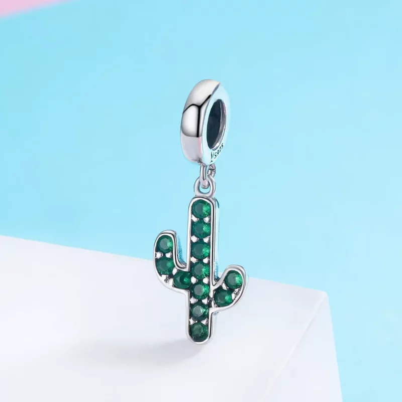 (afbeelding voor) Pandora Style Verse Cactus Hangende Bedel - SCC515 - Bekijken 3