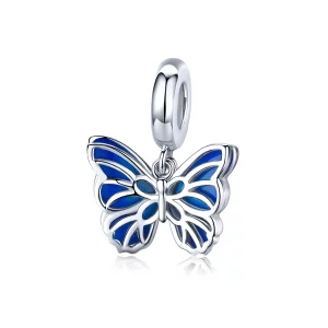 (afbeelding voor) Pandora Style Vlinder Hangende Bedel - BSC149