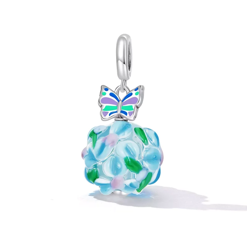 (afbeelding voor) Pandora Style Vlinders Hangende Bedel - SCC2214 - Bekijken 2