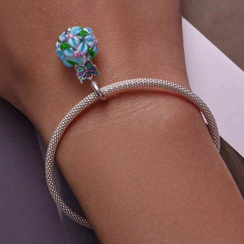 (afbeelding voor) Pandora Style Vlinders Hangende Bedel - SCC2214 - Bekijken 6