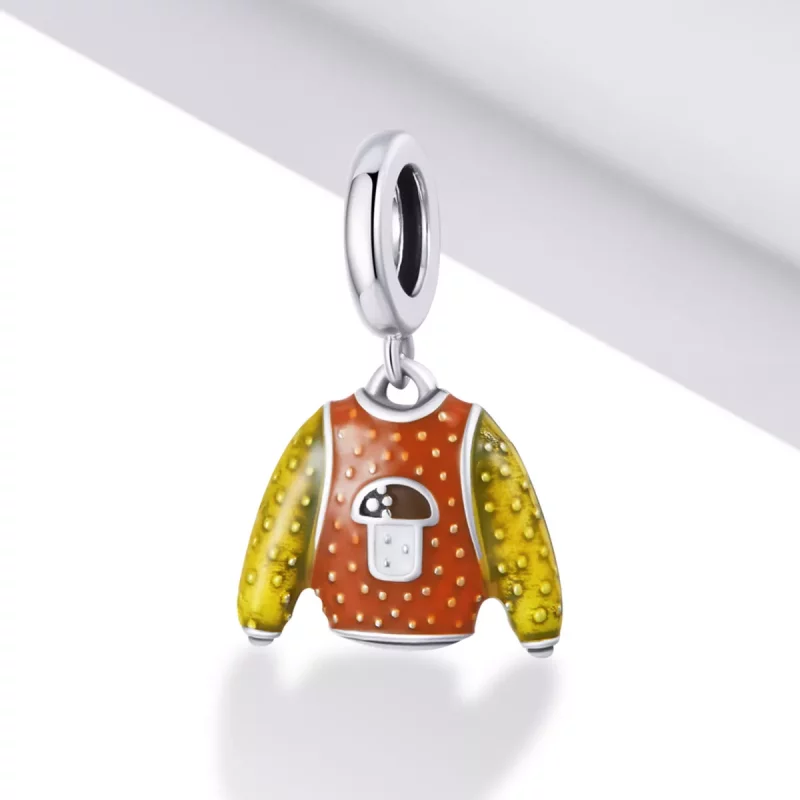 (afbeelding voor) Pandora Style Warme trui Hangende Bedel - BSC483 - Bekijken 2