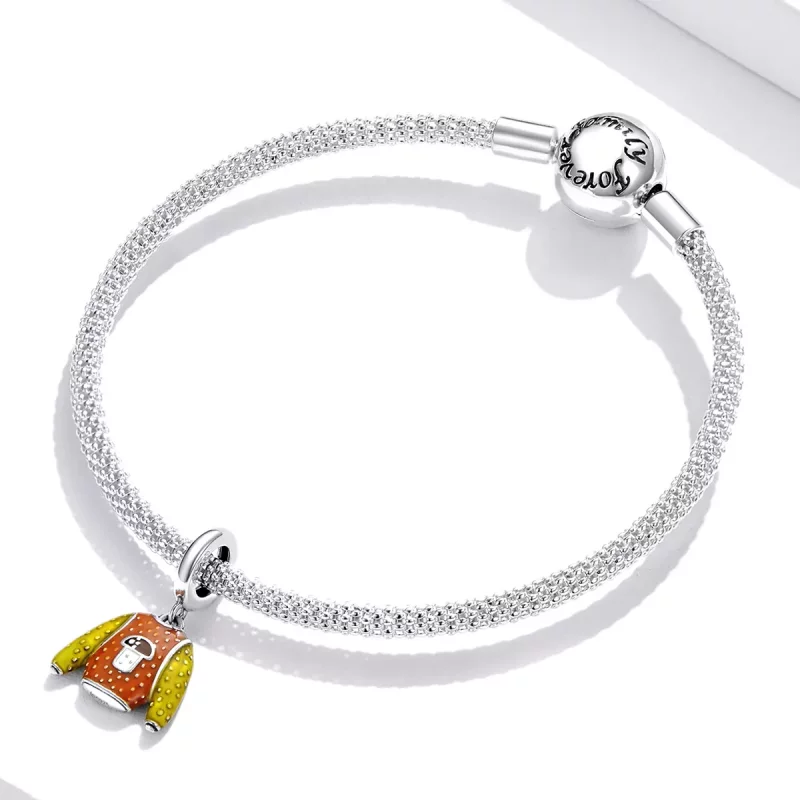 (afbeelding voor) Pandora Style Warme trui Hangende Bedel - BSC483 - Bekijken 3