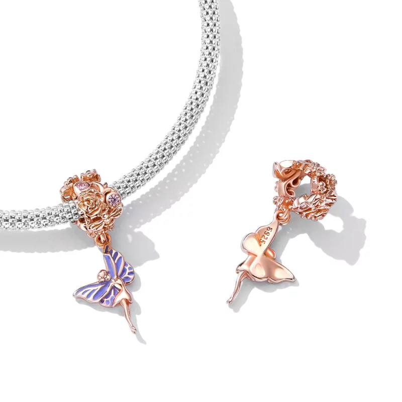 (afbeelding voor) Pandora Style Wensfee Hangende Bedel - SCC2297 - Bekijken 4