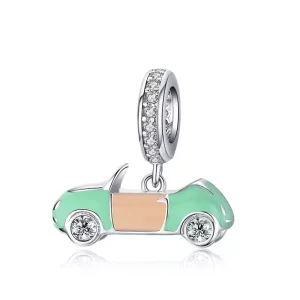 (afbeelding voor) Pandora Style Winkelwagen openen Hangende Bedel - BSC155
