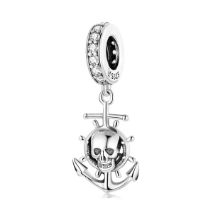 (afbeelding voor) Pandora Style World Travel - Skelet Piratenschip Hangende Bedel - SCC2030