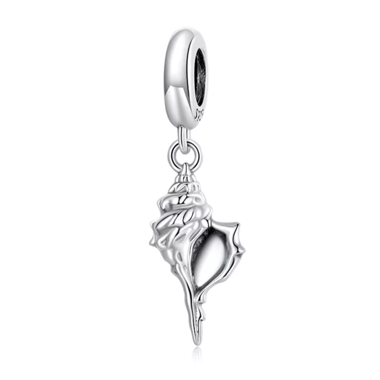 (afbeelding voor) Pandora Style Zilveren schelp Hangende Bedel - SCC2235