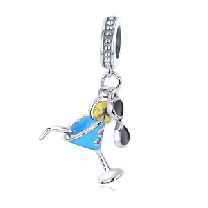 Pandora Style Zomer koude dranken Hangende Bedel - SCC698 (afbeelding voor) Pandora Style Zomer koude dranken Hangende Bedel - SCC698