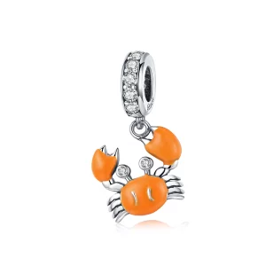 Pandora Style Zomerkrab Hangende Bedel - BSC076 (afbeelding voor) Pandora Style Zomerkrab Hangende Bedel - BSC076