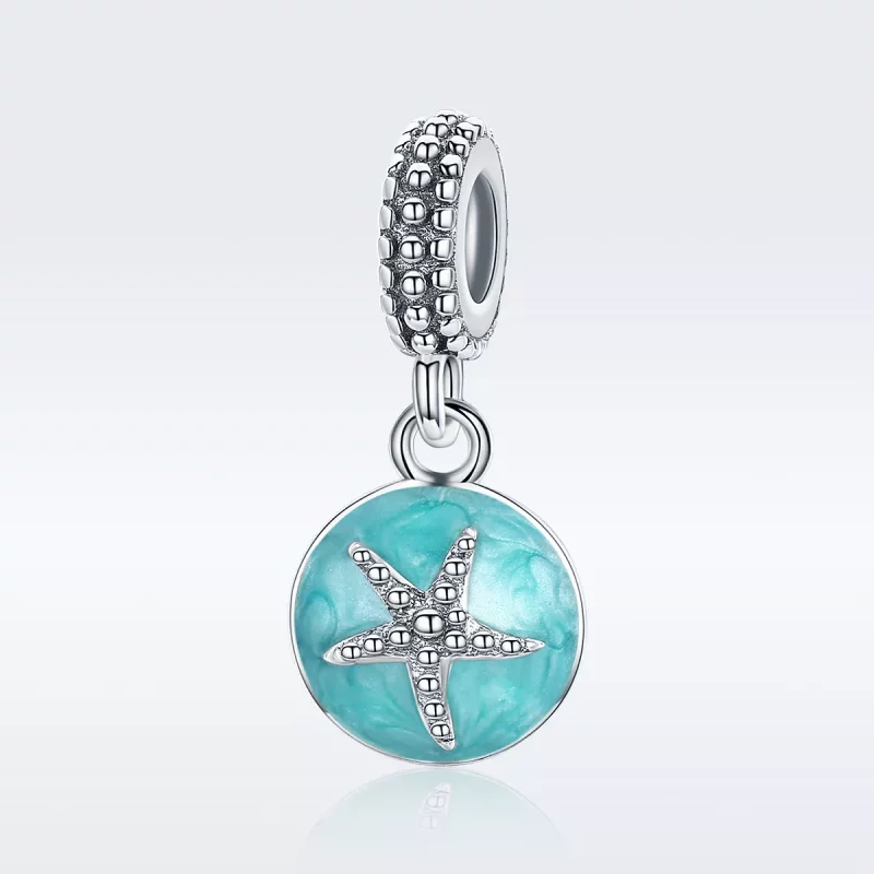 (afbeelding voor) Pandora Style Zomerstijl Blauwe Zee Hangende Bedel - SCC136 - Bekijken 8