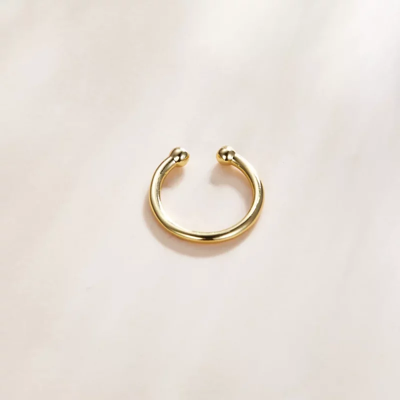 (afbeelding voor) Pandora Style Circel openen Oorclip - SCE1094 - Bekijken 2