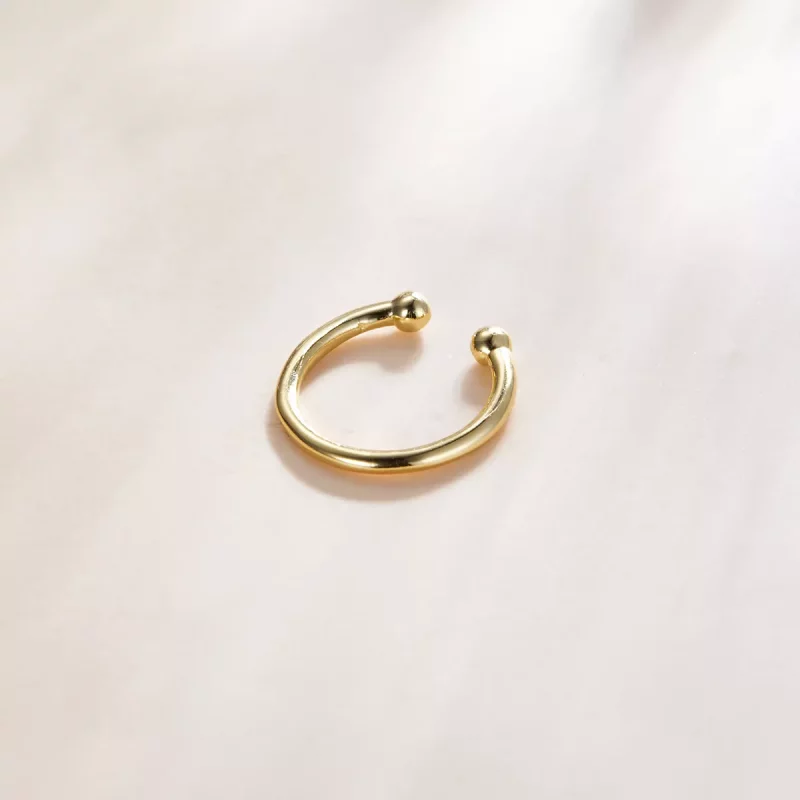 (afbeelding voor) Pandora Style Circel openen Oorclip - SCE1094 - Bekijken 3