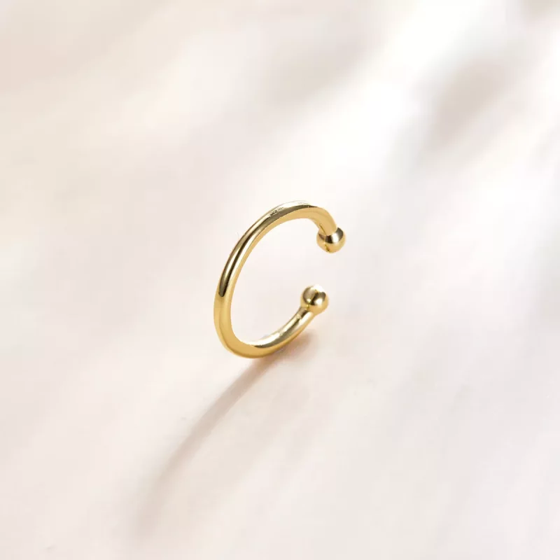 (afbeelding voor) Pandora Style Circel openen Oorclip - SCE1094 - Bekijken 4