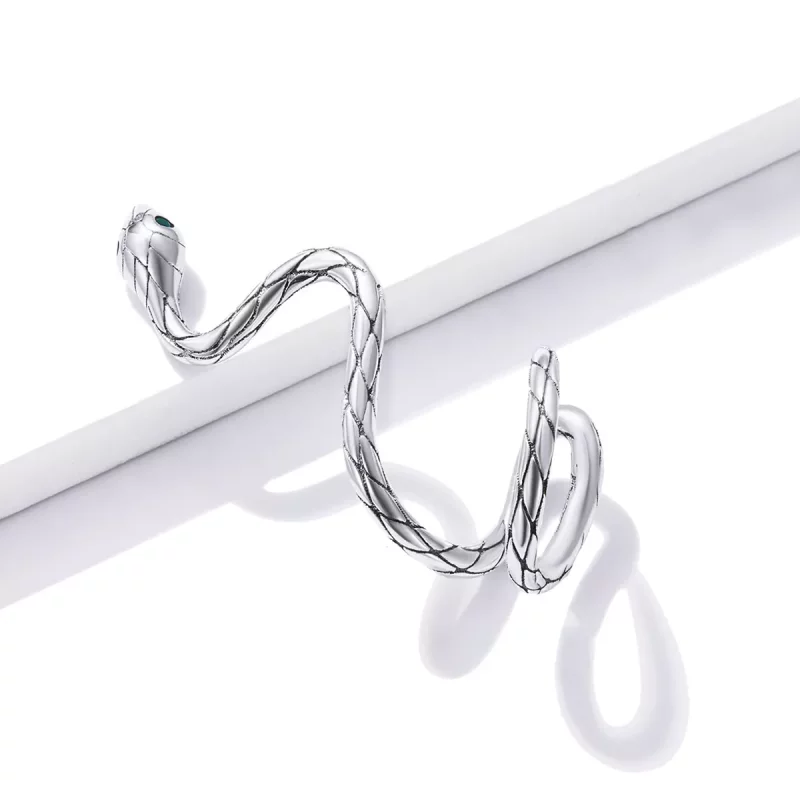 (afbeelding voor) Pandora Style Mystieke Slang Oorclip - BSE510 - Bekijken 3