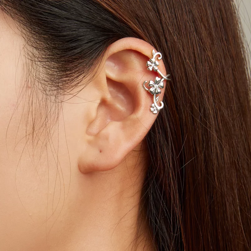 (afbeelding voor) Pandora Style Patroon Oorclip - SCE1512 - Bekijken 5