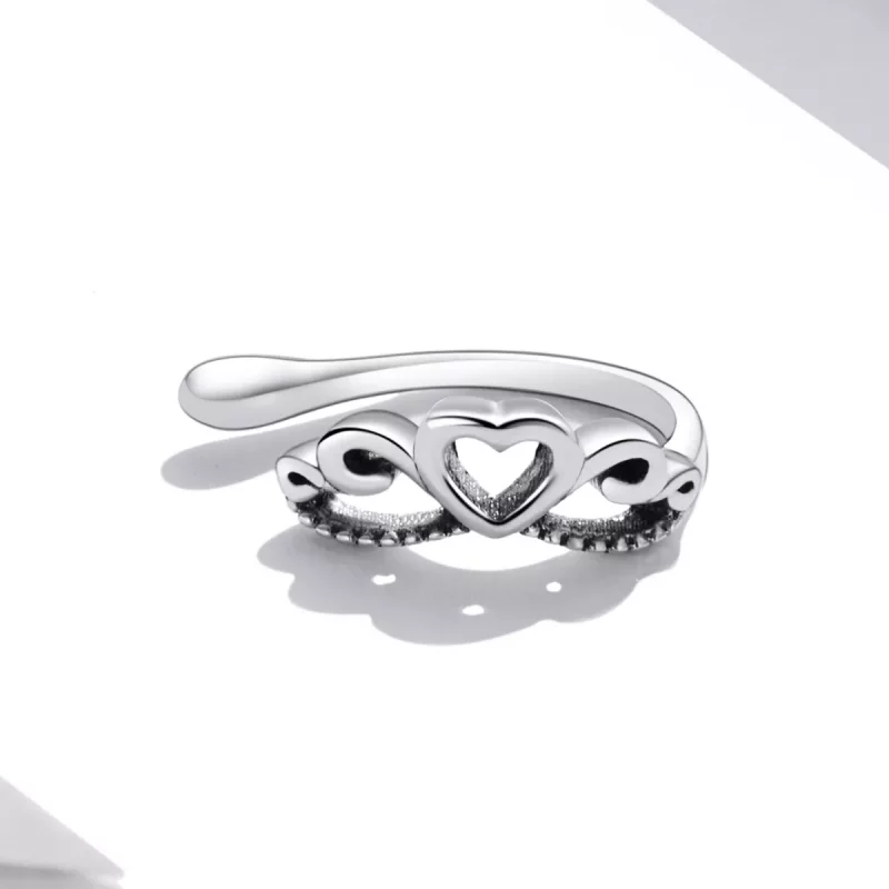 (afbeelding voor) Pandora Style Vintage Kroon Oorclip - SCE1201 - Bekijken 2