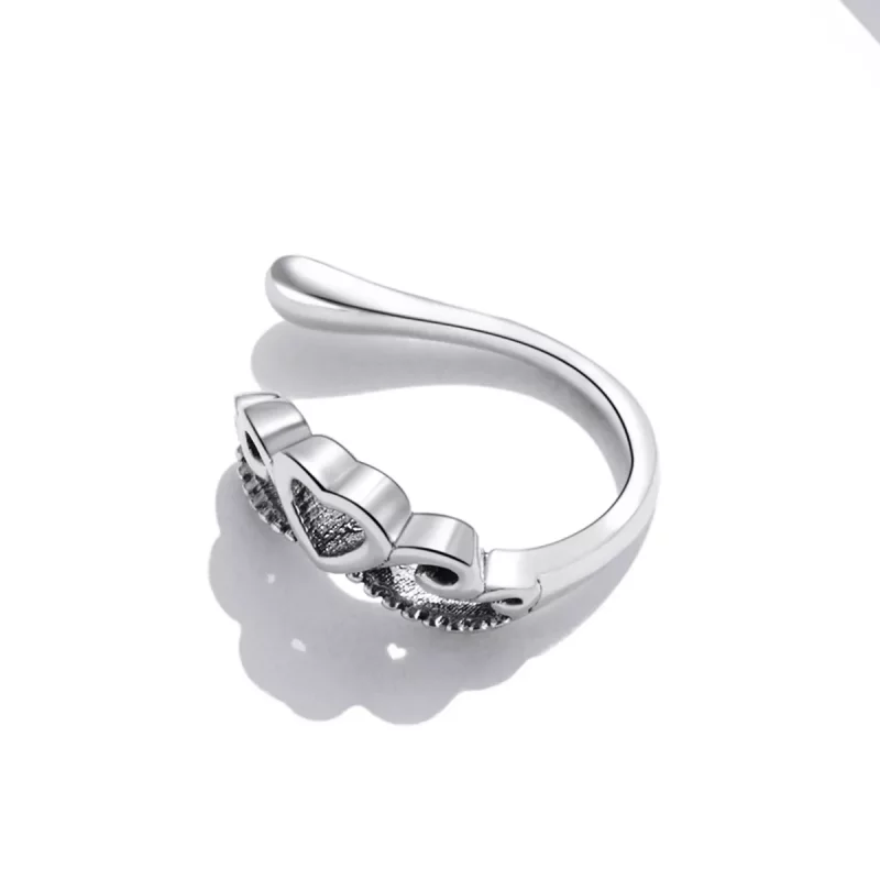 (afbeelding voor) Pandora Style Vintage Kroon Oorclip - SCE1201 - Bekijken 3