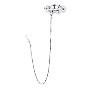 (afbeelding voor) Pandora Style Zilveren Bamboe Oorclip - BSE511