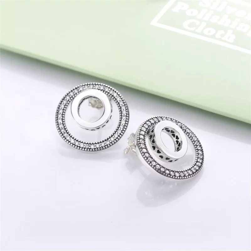 (afbeelding voor) Forever Pandora Signature Oorbellen 297446CZ - Bekijken 3