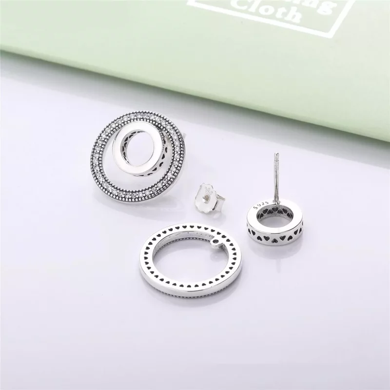 (afbeelding voor) Forever Pandora Signature Oorbellen 297446CZ - Bekijken 4