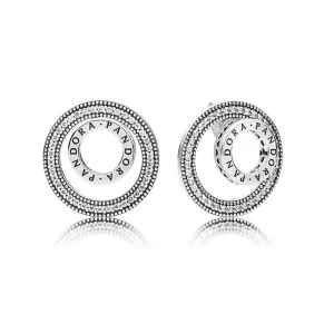 (afbeelding voor) Forever Pandora Signature Oorbellen 297446CZ