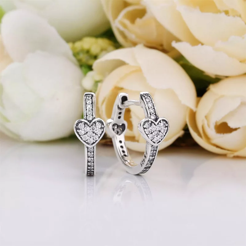 (afbeelding voor) PANDORA Alluring Hearts Oorbellen 297290CZ - Bekijken 2