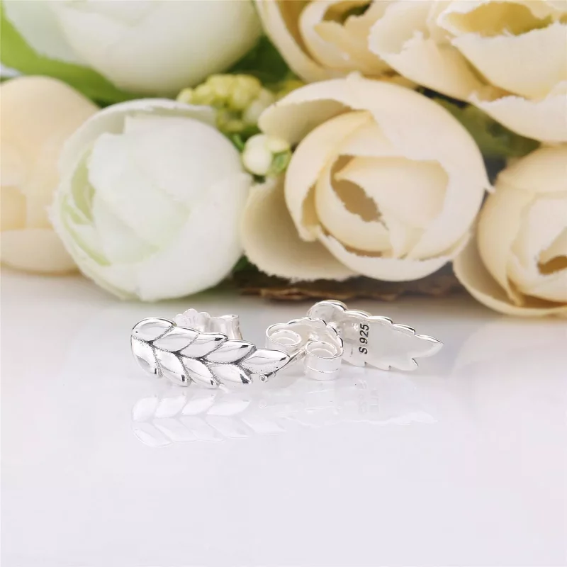 (afbeelding voor) PANDORA Curved Grains Oorbellen 297730 - Bekijken 3
