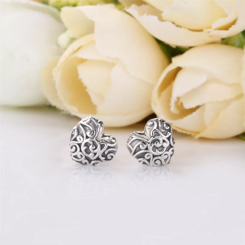(afbeelding voor) PANDORA Regal Hearts Oorbellen 297693 - Bekijken 2