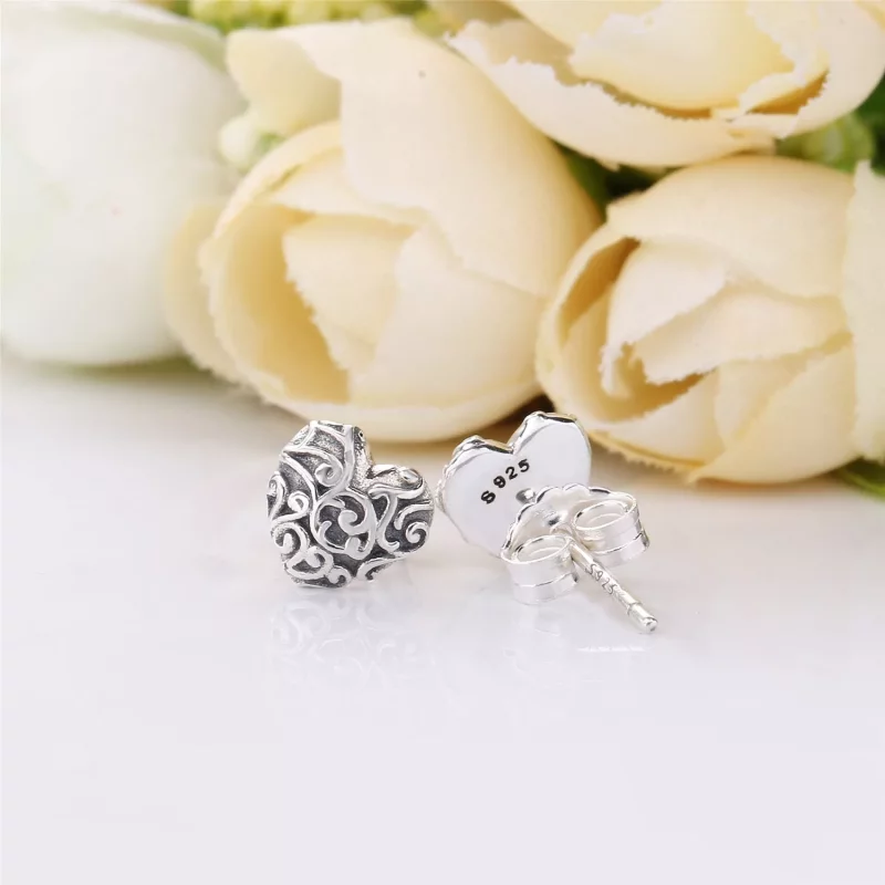 (afbeelding voor) PANDORA Regal Hearts Oorbellen 297693 - Bekijken 3