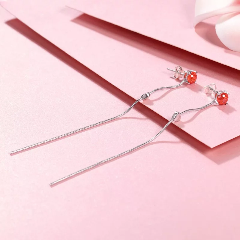 (afbeelding voor) Pandora Style Aanhankelijk Oorhangers - SCE252 - Bekijken 4