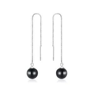(afbeelding voor) Pandora Style agaat Oorhangers - SCE878