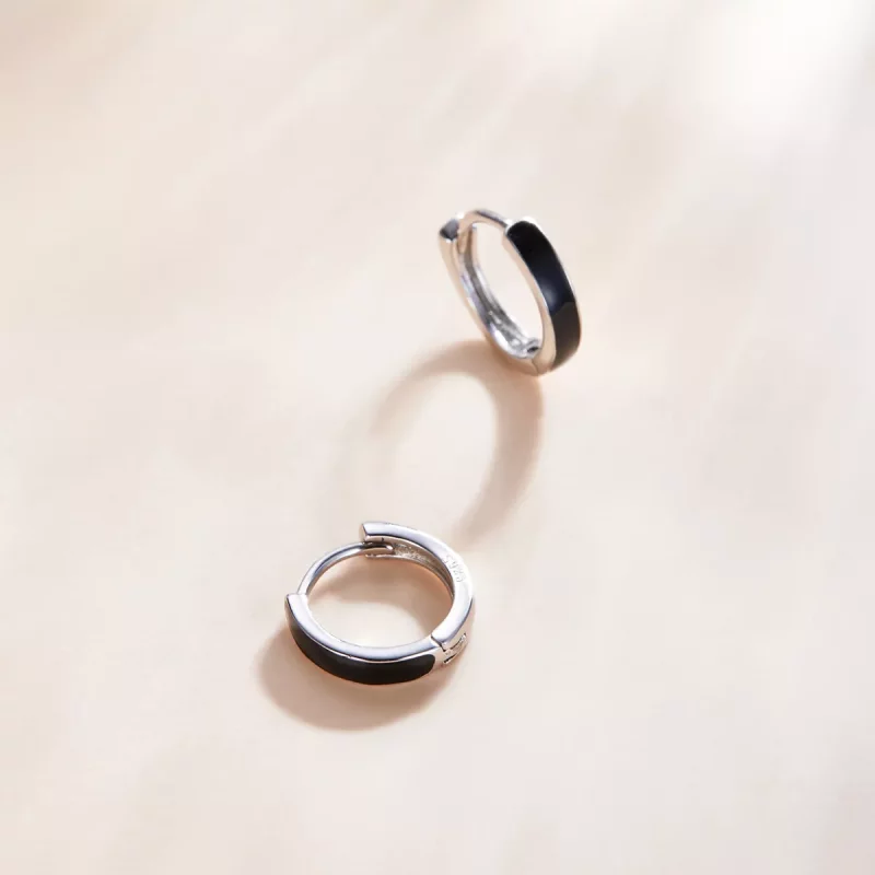 (afbeelding voor) Pandora Style Anti allergie Oorringen - SCE1047 - Bekijken 4